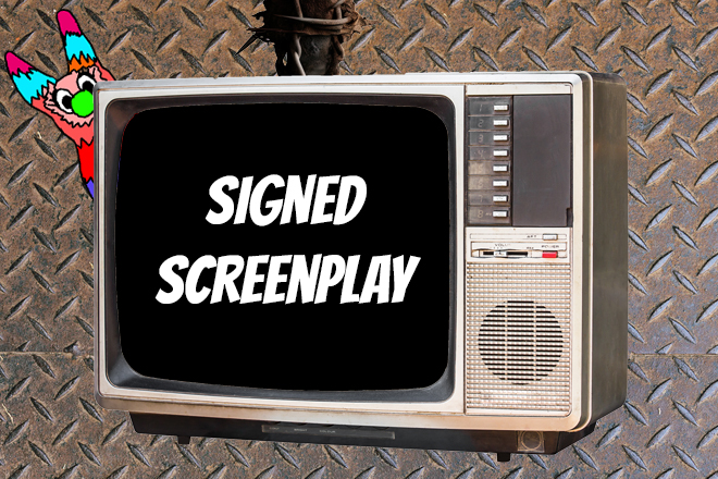 Signed Screenplay reward tier
