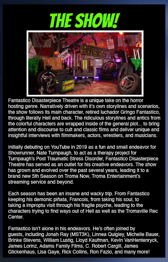 What is Fantastico Disasterpiece Theatre